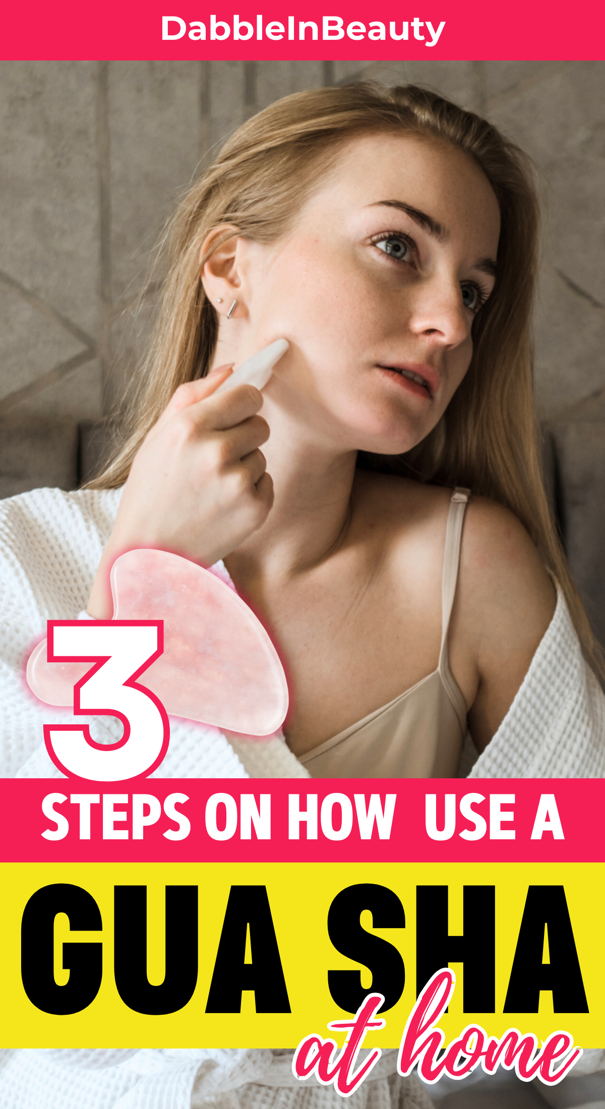 3 Steps on How to Use a Gua Sha at Home