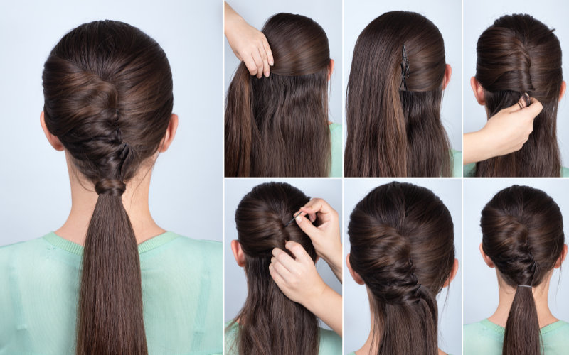 twist hair tutorial for girls