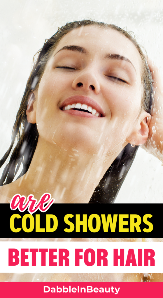 girl taking Cold Showers