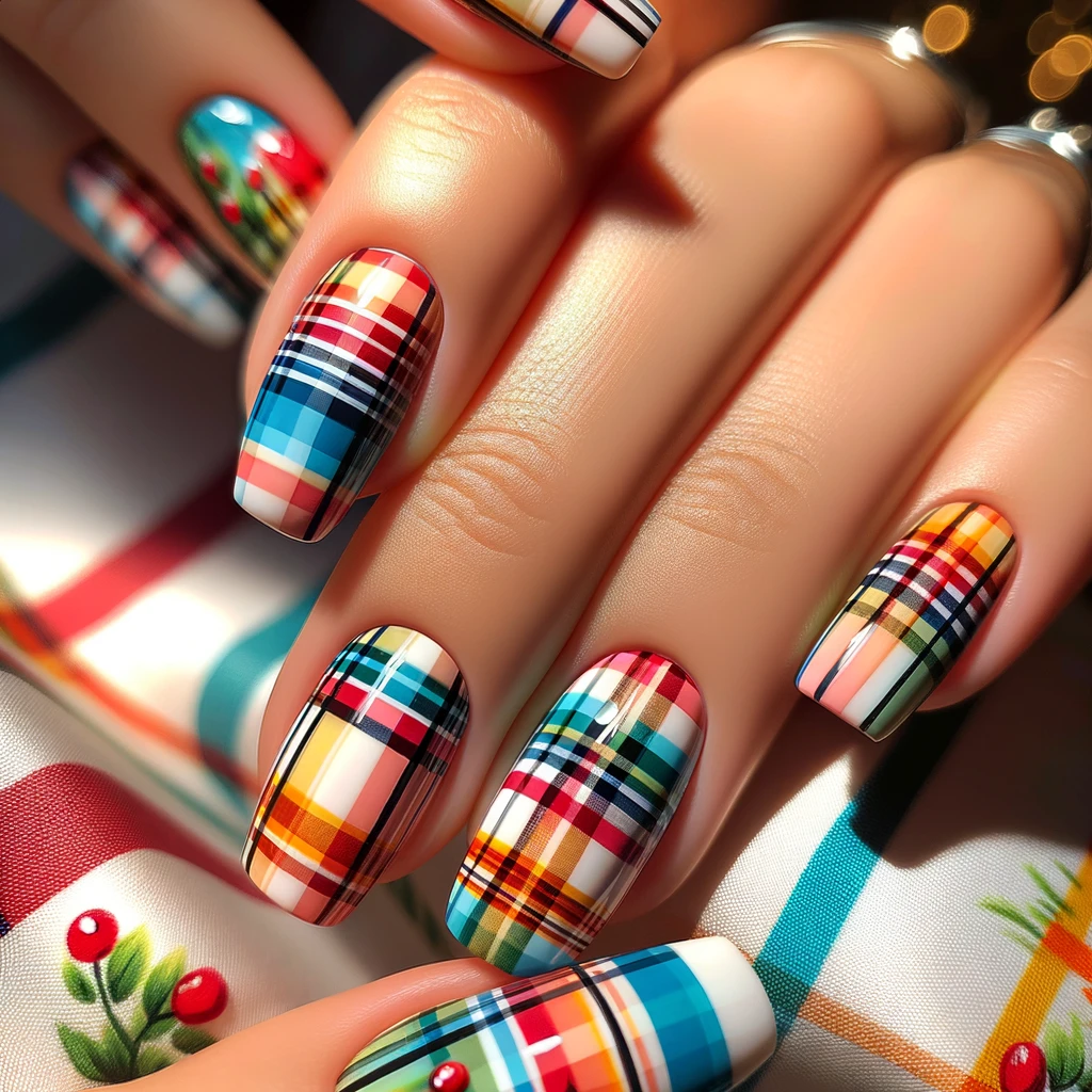 Picnic Plaid NAILS