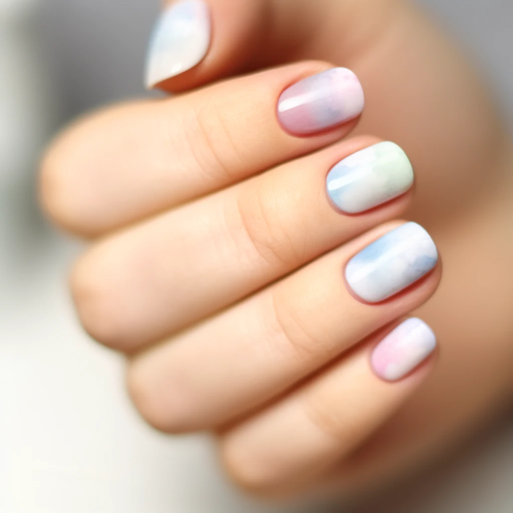 Watercolor Wash NAILS