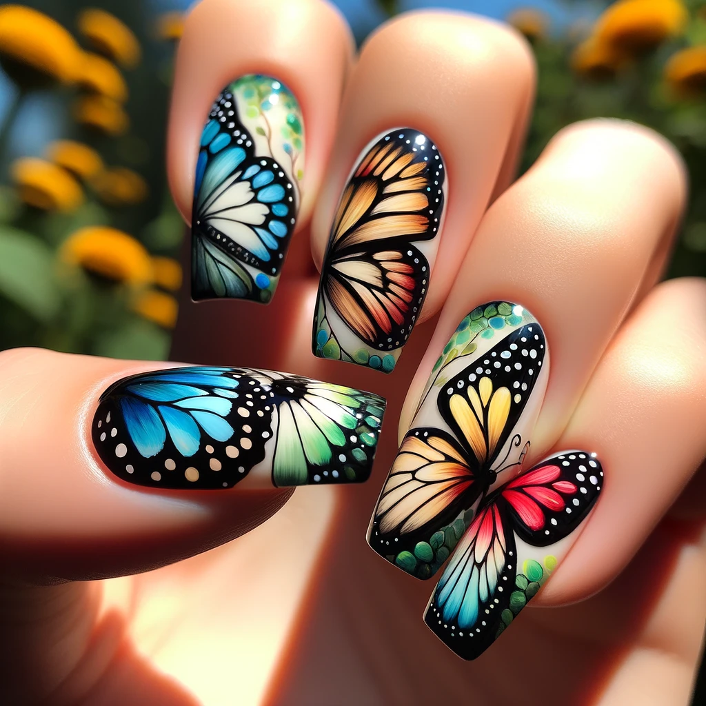 Butterfly Wings NAILS