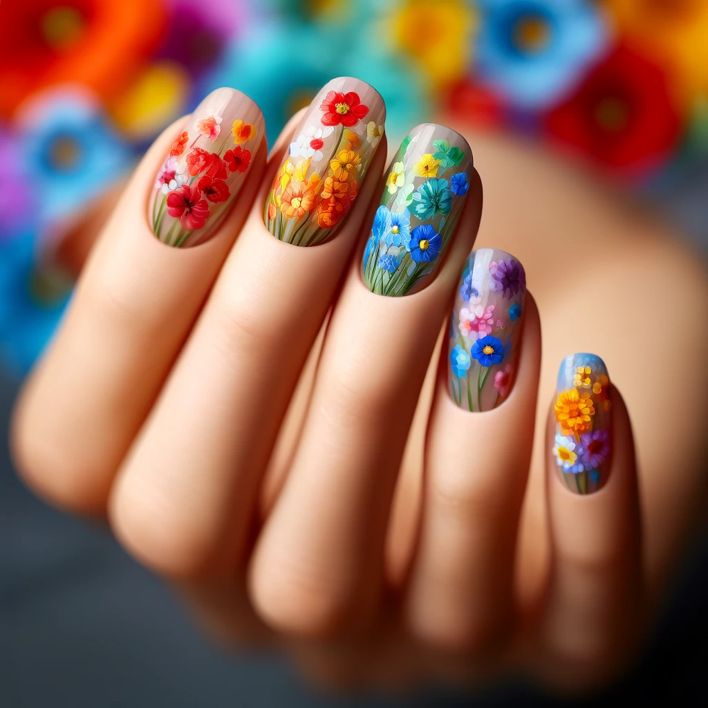 Floral Fantasy NAILS