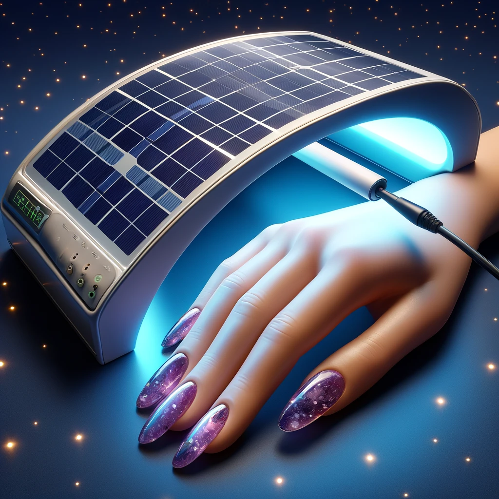 Solar-Powered Curing Lamps for nails