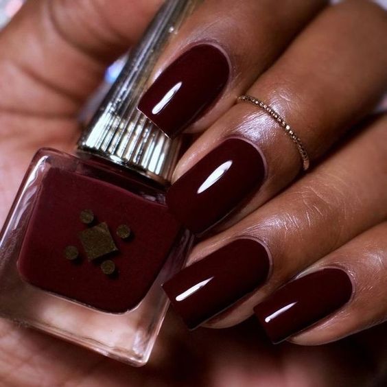 Rich Burgundy: A Timeless Fall Favorite for Deep Skin Tones