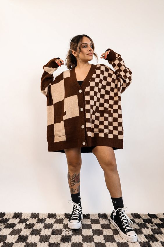 Opal Extreme Oversized Cardigan - Mocha