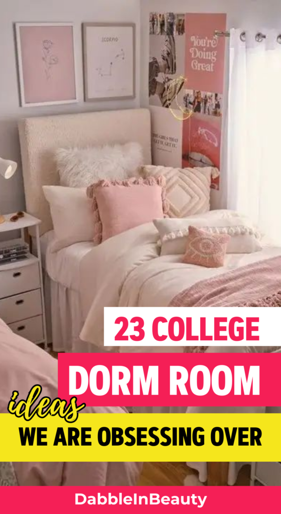 23 Adorably Cute Dorm Room Ideas to Transform Your Space