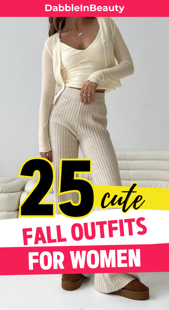 25 Cozy Fall Outfits