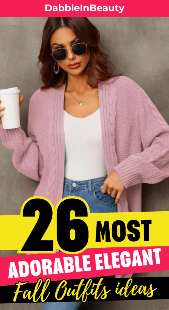 26 Chic Fall Outfits 