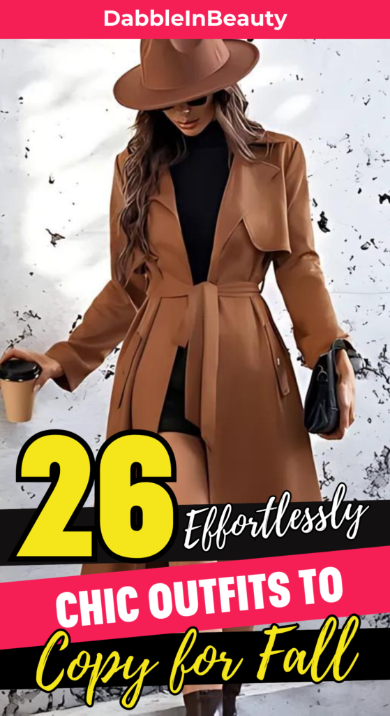 26 Chic Fall Outfits 