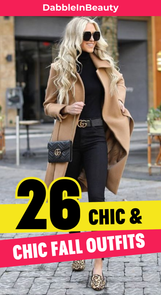 26 Chic Fall Outfits 