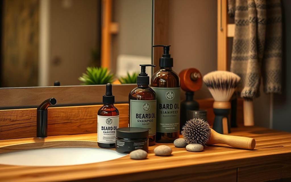 Beard care routine