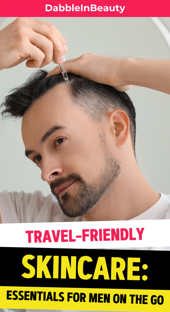 Men's Skincare Essentials for Travel