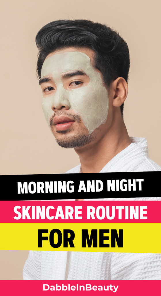 Morning vs. Night Skincare Routine for Men