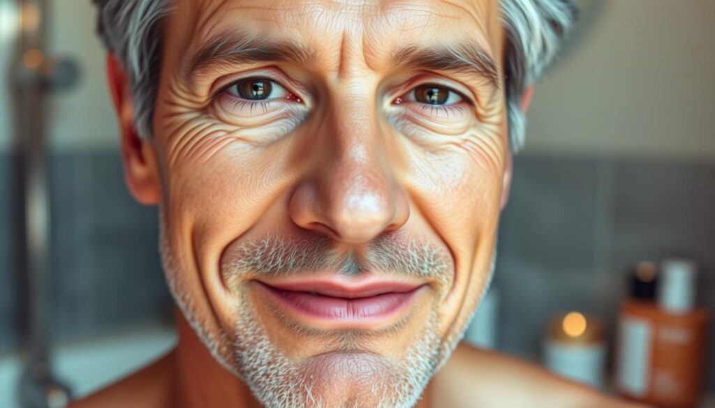 addressing fine lines and wrinkles for men