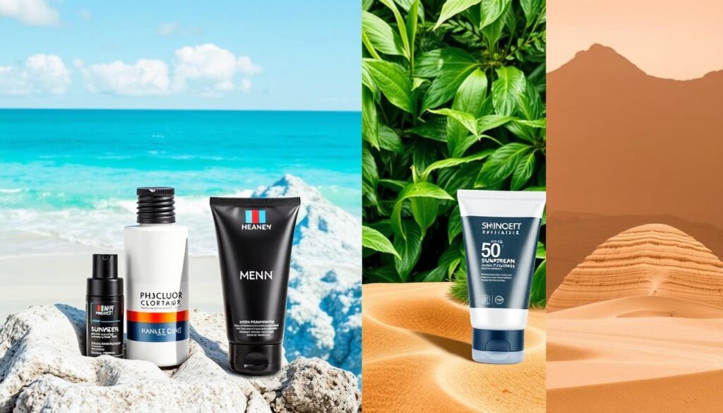 adjusting men's skincare for different climates