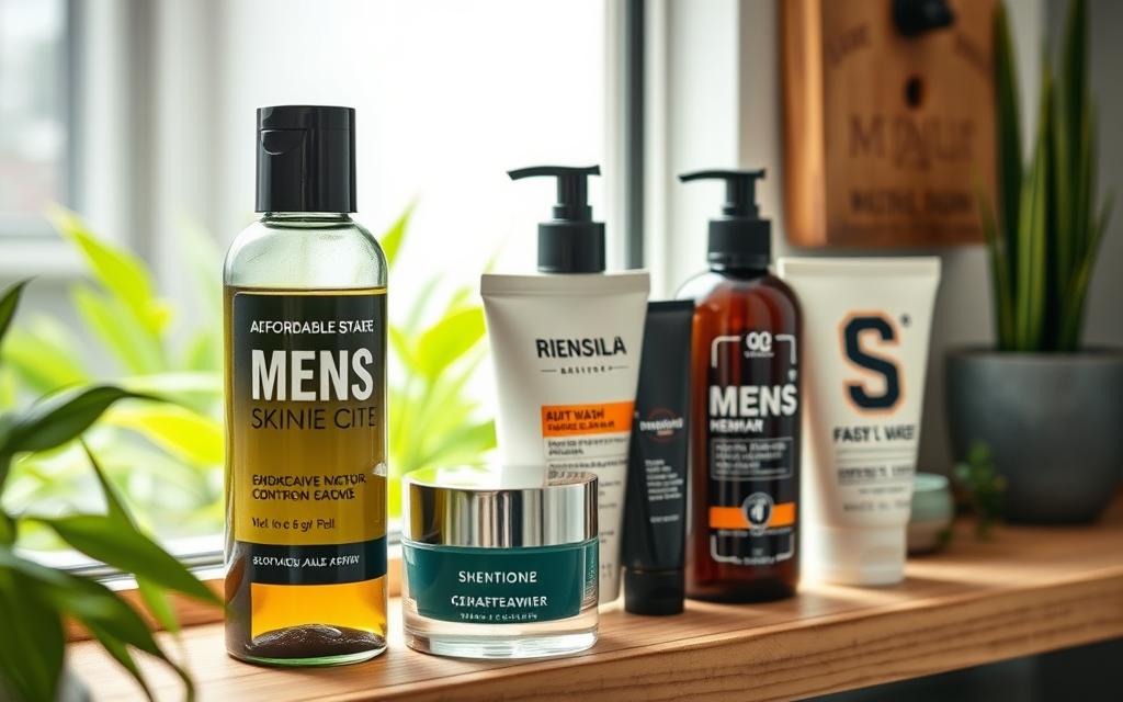 affordable men's skincare