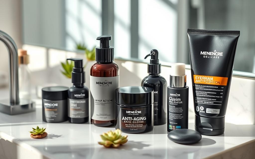 anti-aging grooming products for men