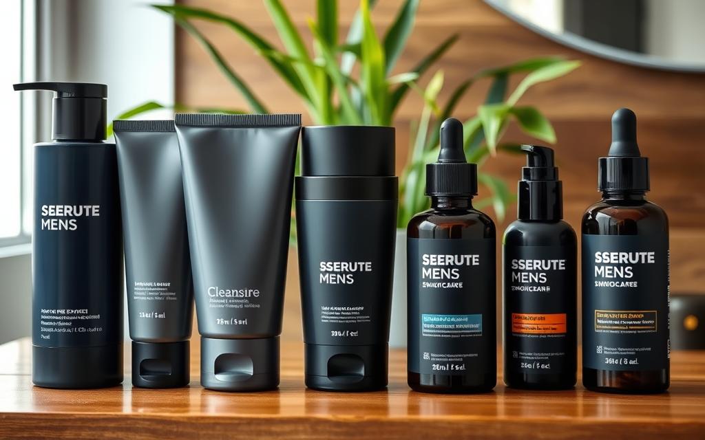 essential men's skincare products