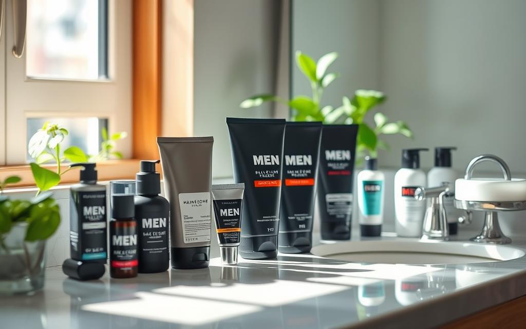 men's face cleansers