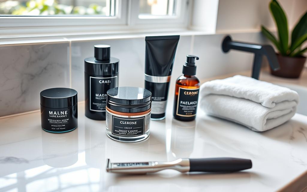 men's grooming and skincare