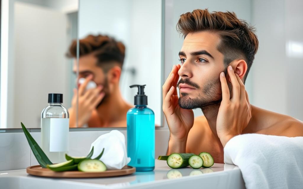 men's skin toning