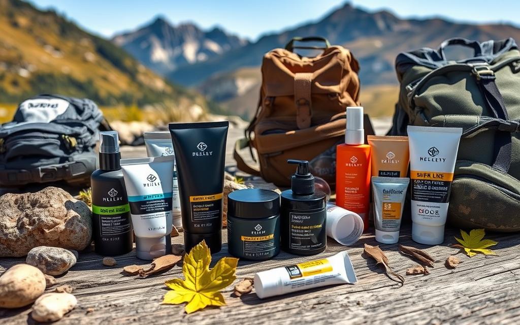 men's skincare for outdoor activities