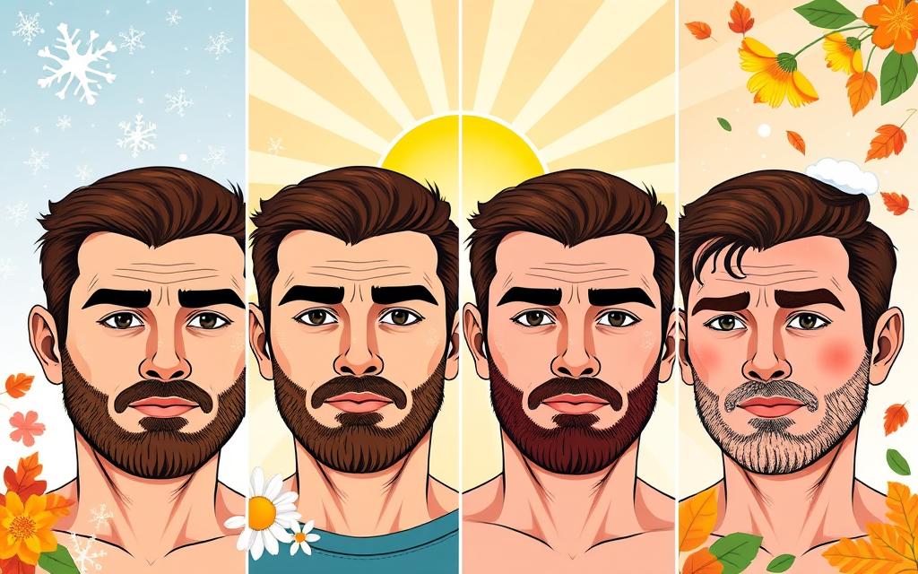 seasonal skin concerns for men