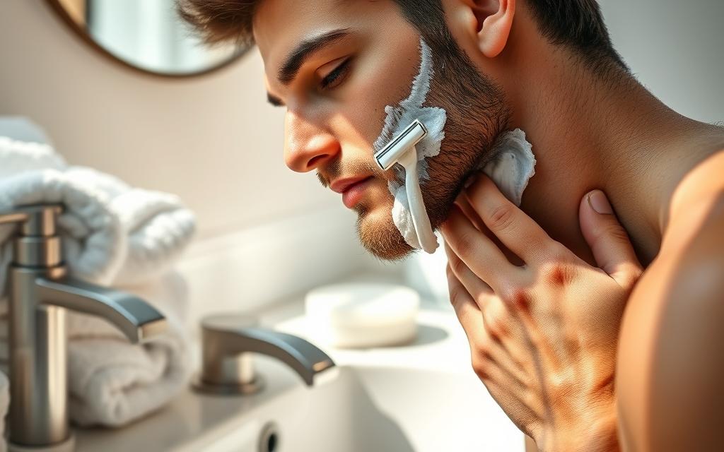 shaving for sensitive skin