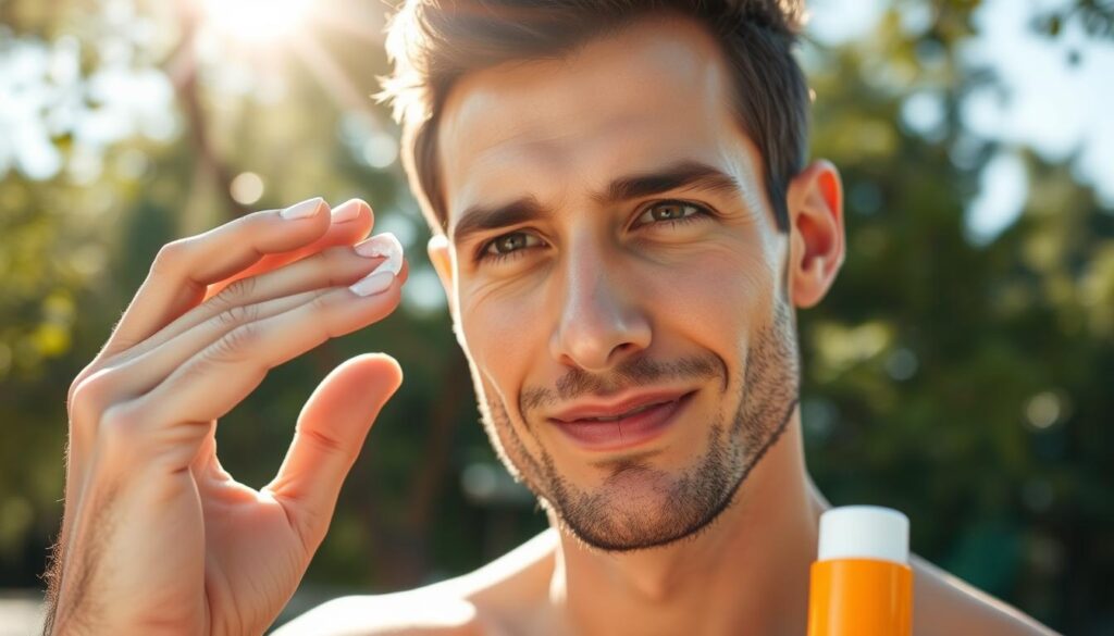 sun protection for men's skin