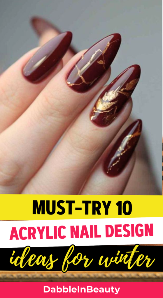 10 Acrylic Nail Design Ideas for Winter