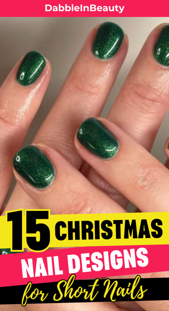 15 Christmas Nail Designs for Short Nails