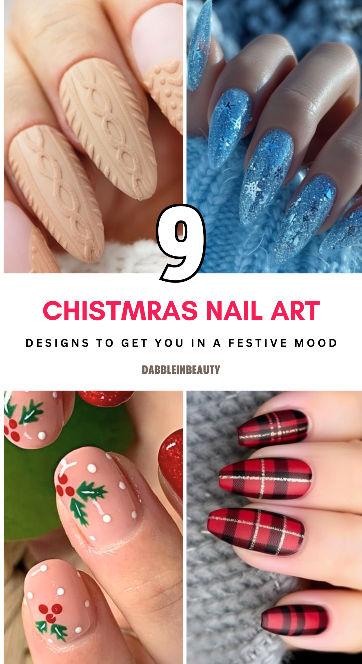 9 Cozy Christmas Nail Designs You’ll Love