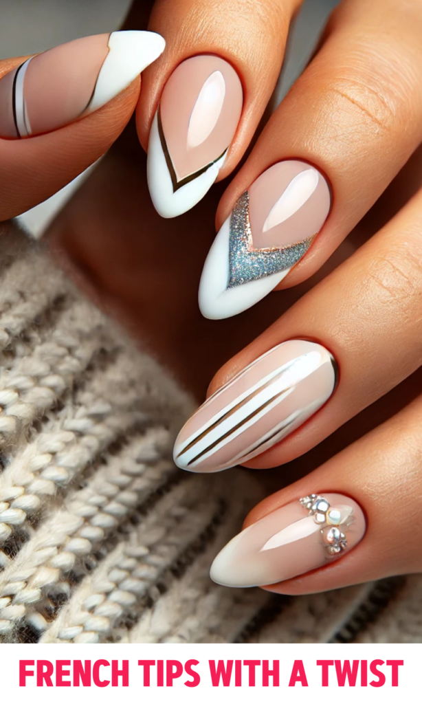 French Tips with a Twist